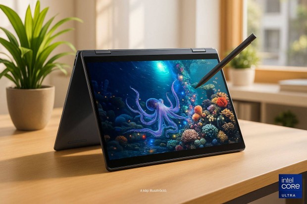 Akció! Bontatlan Lenovo Yoga 9 14" OLED 2-in-1, 36 hó garancia