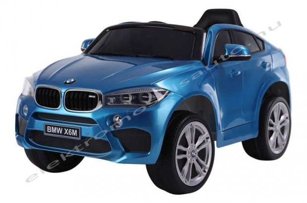 Akci! Egyszemlyes BMW X6M 12V lakk kk elektromos kisaut