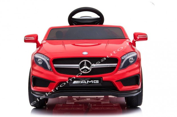 Akci! Egyszemlyes Mercedes Benz GLA 45 AMG piros elektromos kisaut