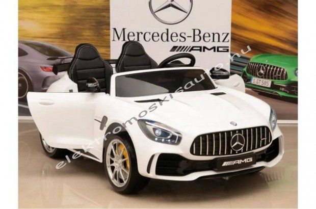 Akci! Elektromos kisaut - Mercedes AMG GT R 12V fehr 2 szemlyes