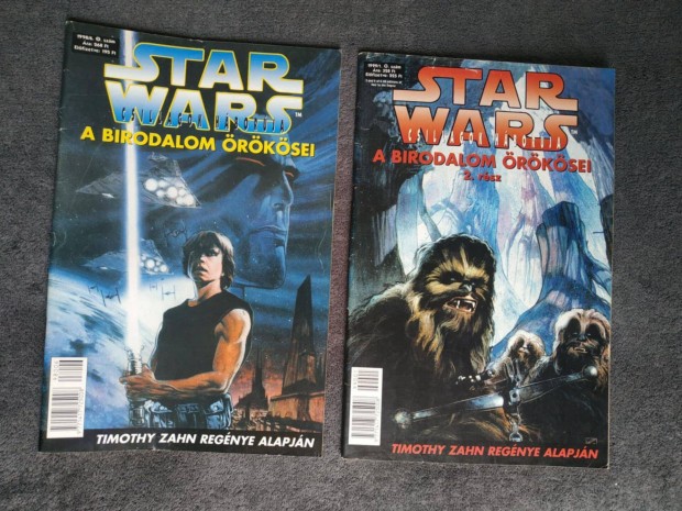 Akció! Semic Star Wars Birodalom örökösei 1-2 rész képregény egyben