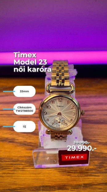 Akci! Timex Model 23 Ni Karra - Bolti R Alatt!