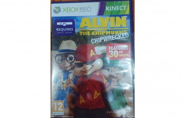 Akci! Xbox360 Kinect Alvin s a mkusok 2x jtszott