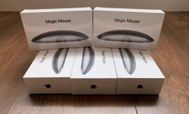 Akci!! Eredeti Apple Magic Mouse fekete, j bontatlan!!