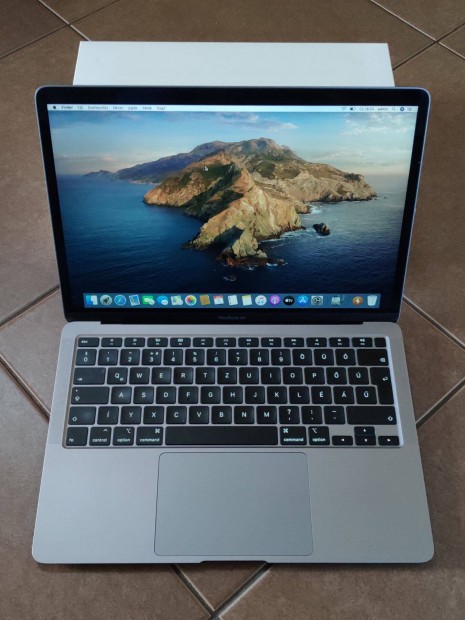 Akci ! Macbook Air 13" - 2019, i5, 16/256GB, garancia, doboz, szrke