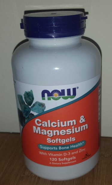 Akci % NOW Magnzium, D-vitamin s cink minsgi vitamin 120 db