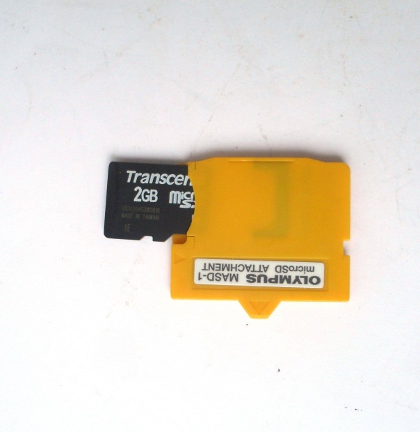 Akció - Olympus adapter 2 Gb-os SD kártyával