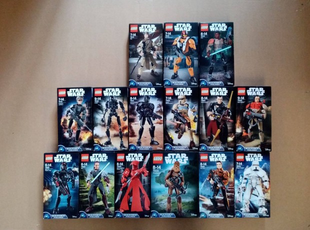 Akci ! Star Wars LEGO 75120 75121 75523 75526 75529 75530 75535 75536