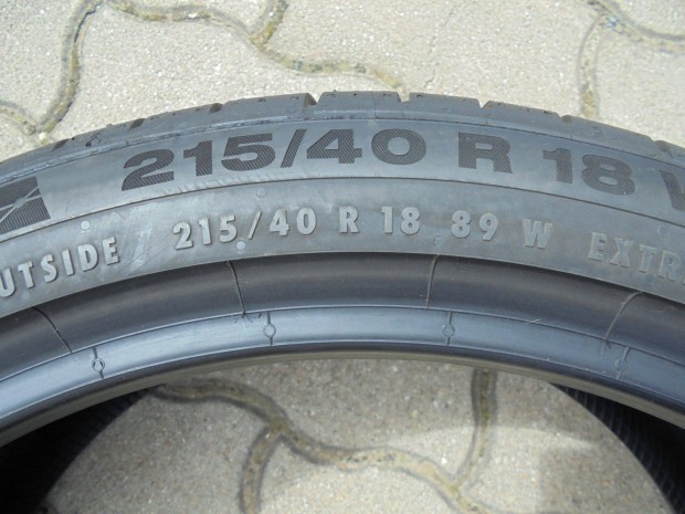 Akció !!! Új " 215/40 R 18-as Prémium 2025-ös nyári gumi eladó
