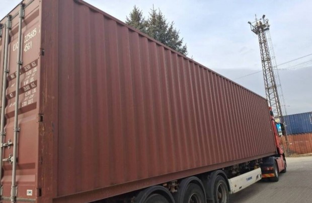 Akció raktárkonténer eladó tengeri konténer 40láb 12m tároló HC magas