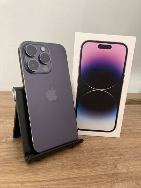 Akcis R Apple iphone 14 Pro 128GB Deep Purple Mlylila Fggetlen