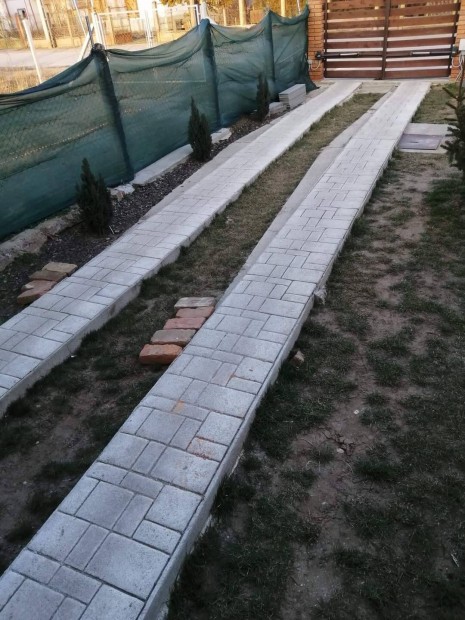 Akciós BETON Mintázó Sablon Vasból