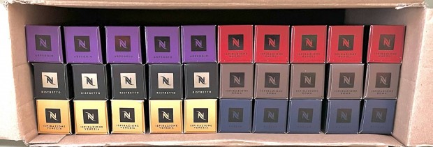 Akciós Nespresso sima és Vertuo kávé kapszulák