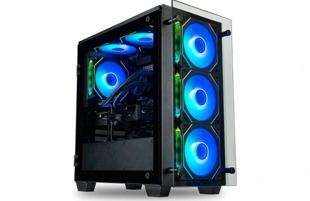 Akciós Új Gamer PC Core i5 10600KF Rtx 3060 12GB Gddr6 16GB DDR4 500GB