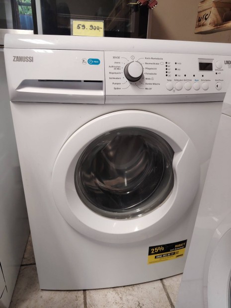 Akciós Zanussi keskenyített 7kg mosógép garanciával