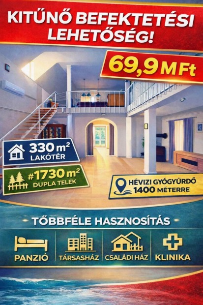 Akci�s �ron elad� h�z Als�p�hokon