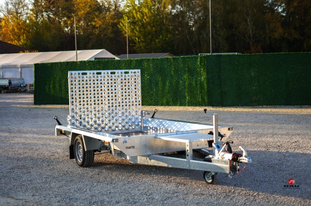 Akciós új Martz Bau 260 (1 tengelyes) gépszállító 1800 kg 1.399.000 Ft