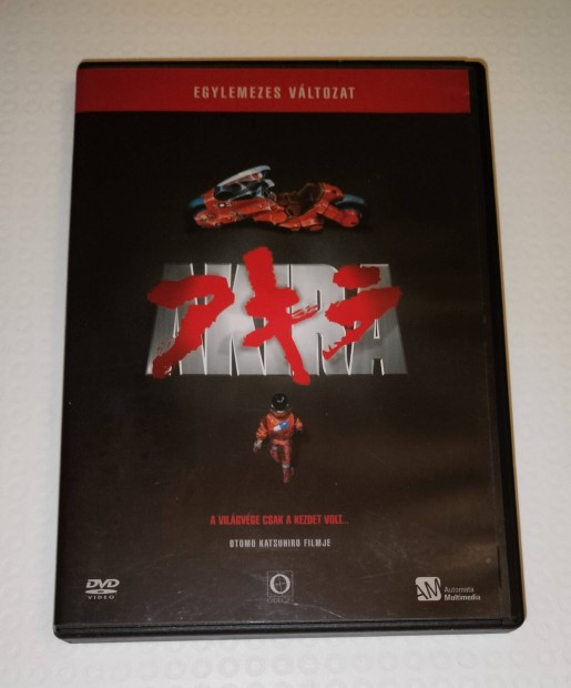 Akira dvd egy lemezes vltozat 