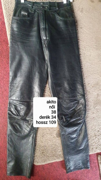 Akito női bőr nadrág