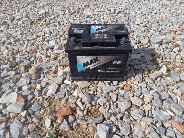Akku, akkumultor 12V 60ah elad.