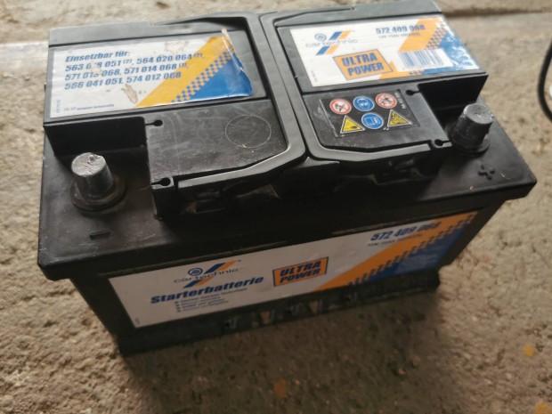 Akkumlátor 12V 72Ah 680A