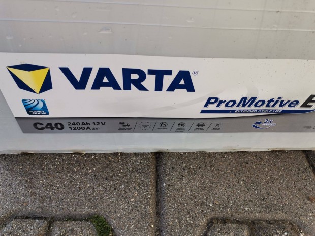 Akkumulátor 12 V Varta