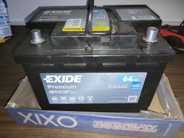 Akkumulátor 64AH Exide premium garanciával
