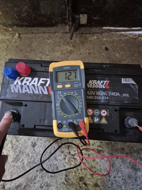 Akkumultor 80Ah 740a jobb+