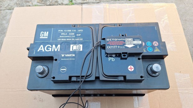 Akkumultor AGM 12V 80AH