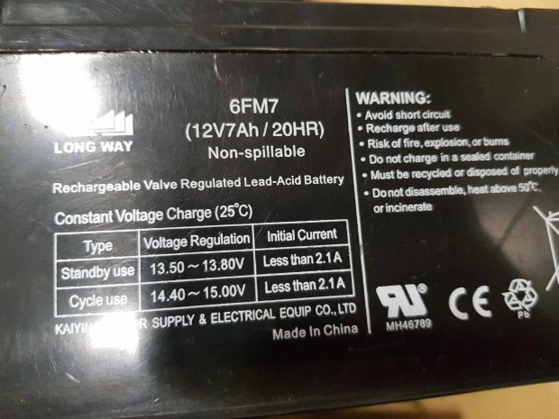 Akkumul�tor (Emos12V/7Ah/20HR)