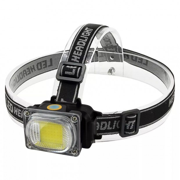 Akkumultoros fejlmpa COB LED 5W-os