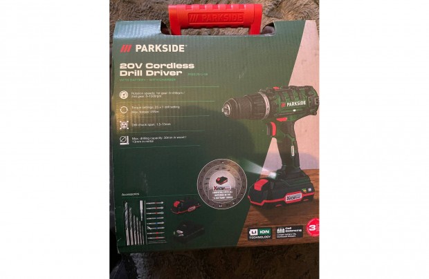 Akkus fúró Parkside