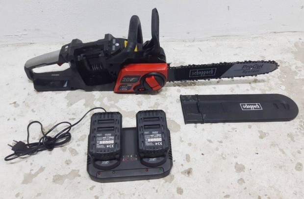 Akkus lncfrsz 35cm +Akku 2db. 20V Li-Ion * Scheppach BCHS350-Pros