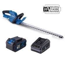 Akkus sövénynyíró - 20V IXES - Vágási hossz 51 cm - akkumulátor és