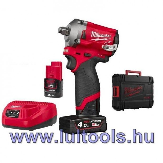 Akkus tvecsavaroz 12V - 339Nm Milwaukee M12Fiw38-422X