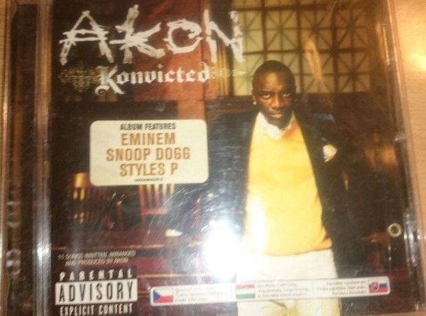 Akon - Konvicted - Hip-Hop CD elad!