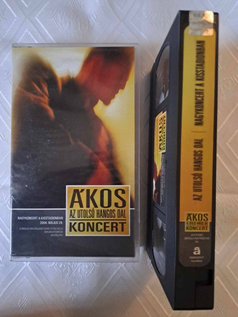 Ákos Az Utolsó Hangos Dal Koncert VHS
