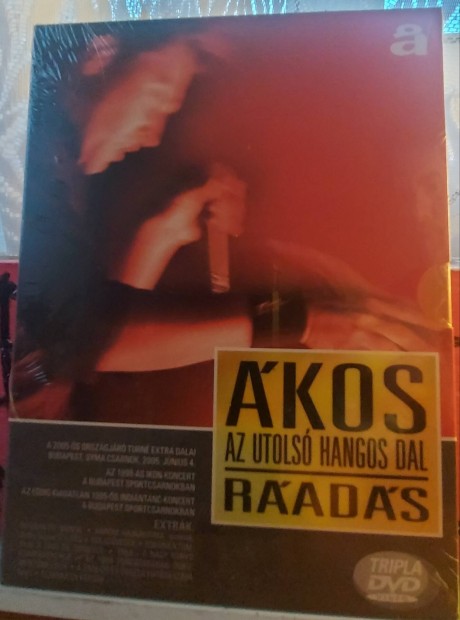 kos Az Utols Hangos Dal Rads tripla dvd