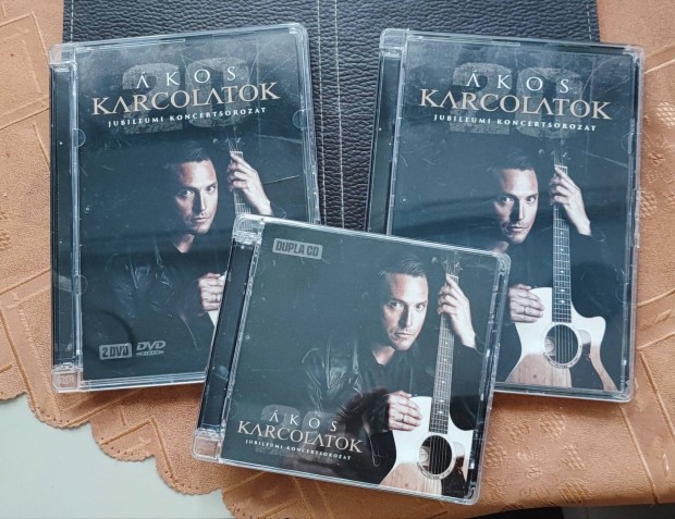 Ákos Karcolatok 20. Jubileumi koncert cd és dvd