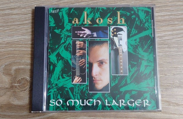 Ákos So Much Larger CD ( Bonanza Banzai ) 1993