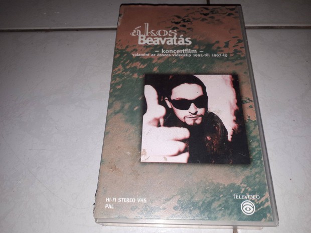 kos - Beavats koncertfilm msoros VHS kazetta, videokazetta