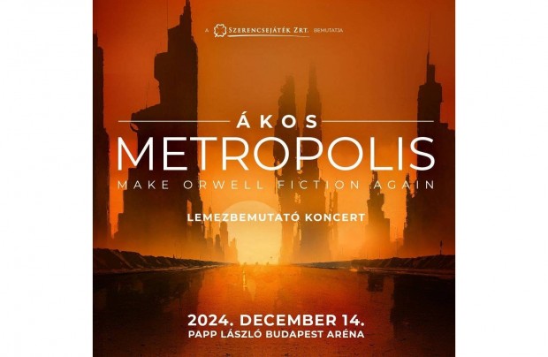 kos - Metropolis lemezbemutat koncertjegy