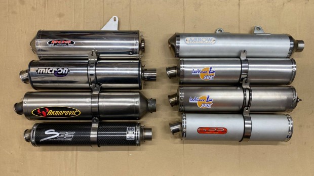 Akrapovic Arrow Leovince GPR Bos Micron sszektk