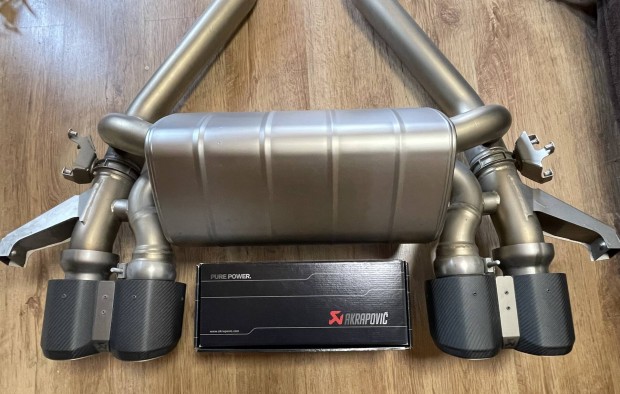 Akrapovic BMW G80 G82 M3 M4 dob rendszer