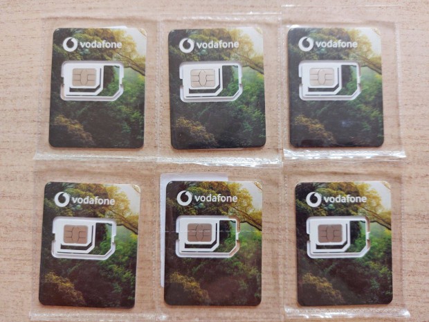 Aktiválatlan bontatlan One / Vodafone sim kártya szim kártya számlával