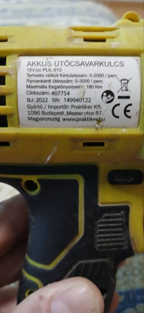 Akus nyomatk kulcs