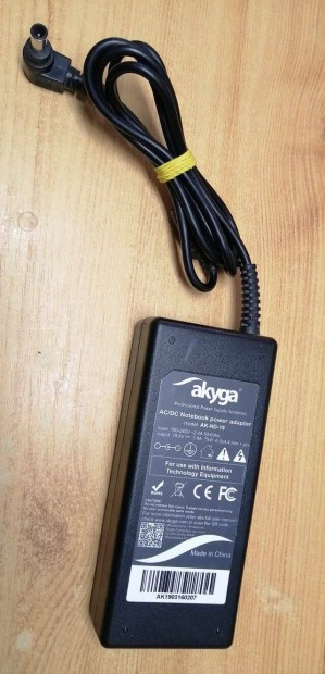 Akyga AK-ND-19 75W Sony hlzati tlt adapter 6,5x4,4mm+Cpin
