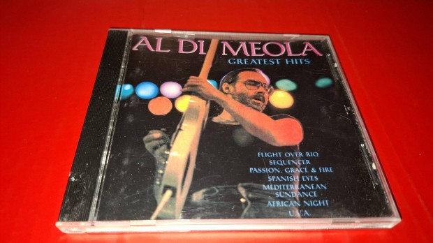 Al Di Meola Greatest hits Jazz Cd 1990