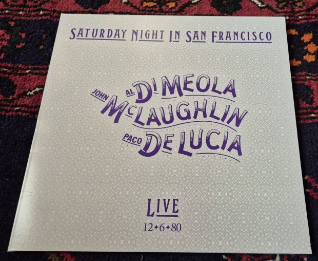 Al Di Meola, John Mclaughlin, Paco De Lucía Saturday Night