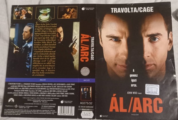 l/arc - akci vhs - Nicolas Cage - nagytok